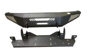 Ford F-150 Front Bumper - Fishbone Offroad - Winch Plate, Pelican FB22347 - Black - `09-`14 Ford F-150 Front Bumper - Fishbone Offroad - Winch Plate, Pelican FB22347 - Black - `09-`14